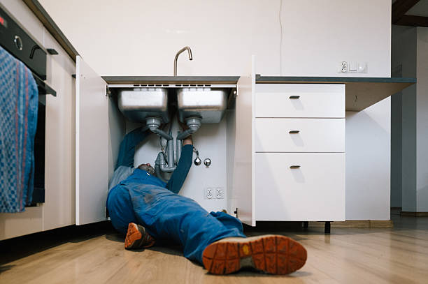 Professional Drain Cleaning technician working in Bolton Landing, NY